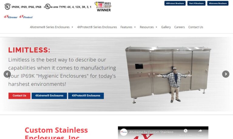 Custom Stainless Enclosures, Inc.